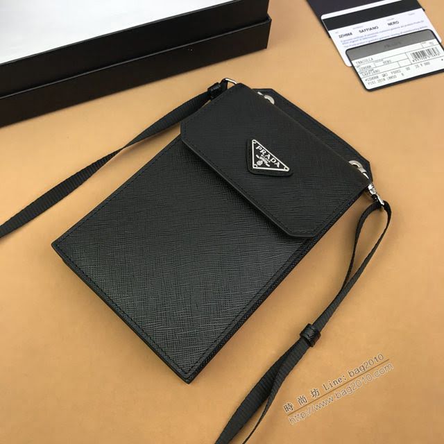prada手機包 普拉達最新小挎包 2ZH068 PRADA男女手機包  pyd2286